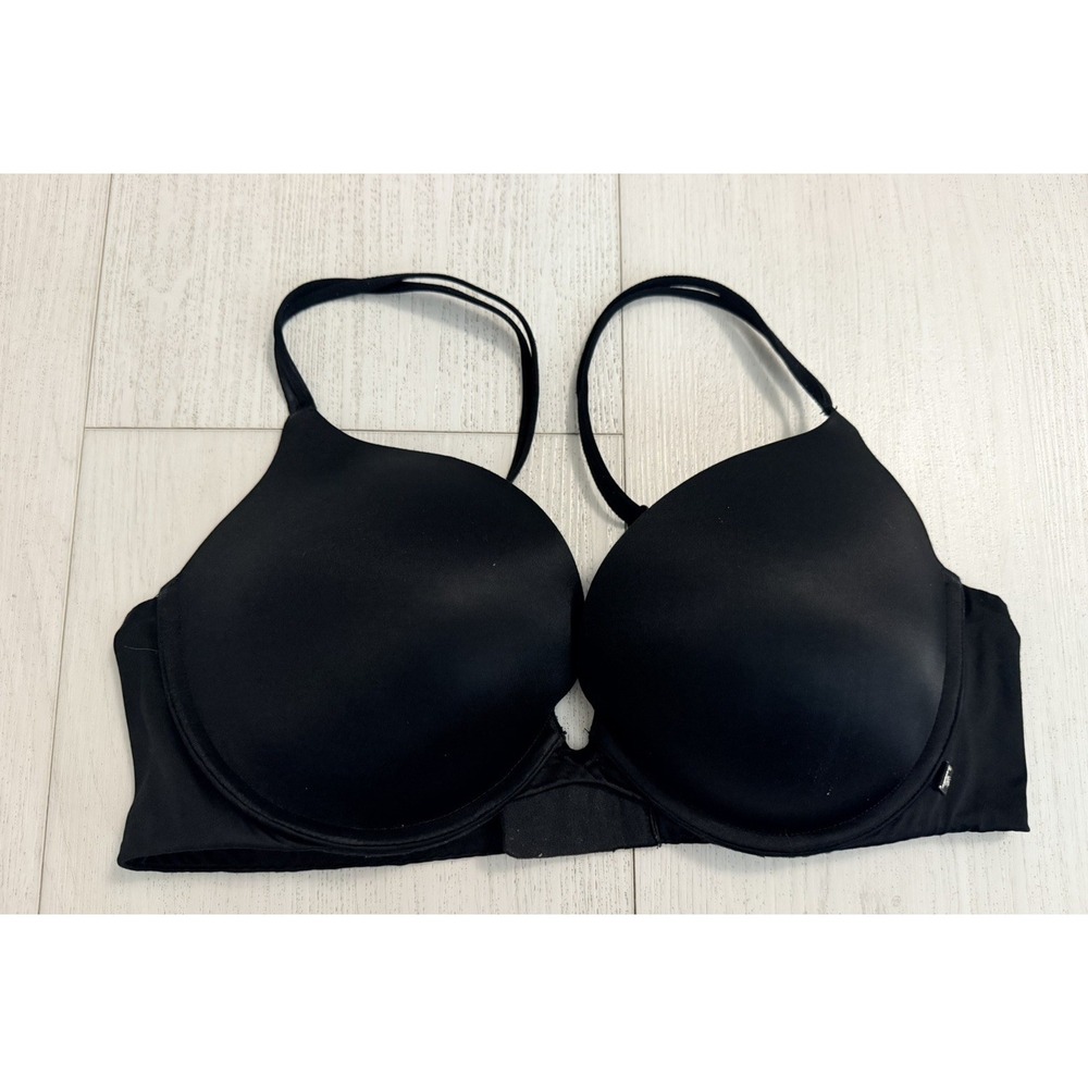 Victoria's Secret Push-up Bra Sz 36C Black Padded